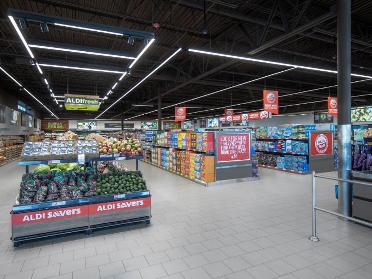 Avon's ALDI store is reopening November 21. 