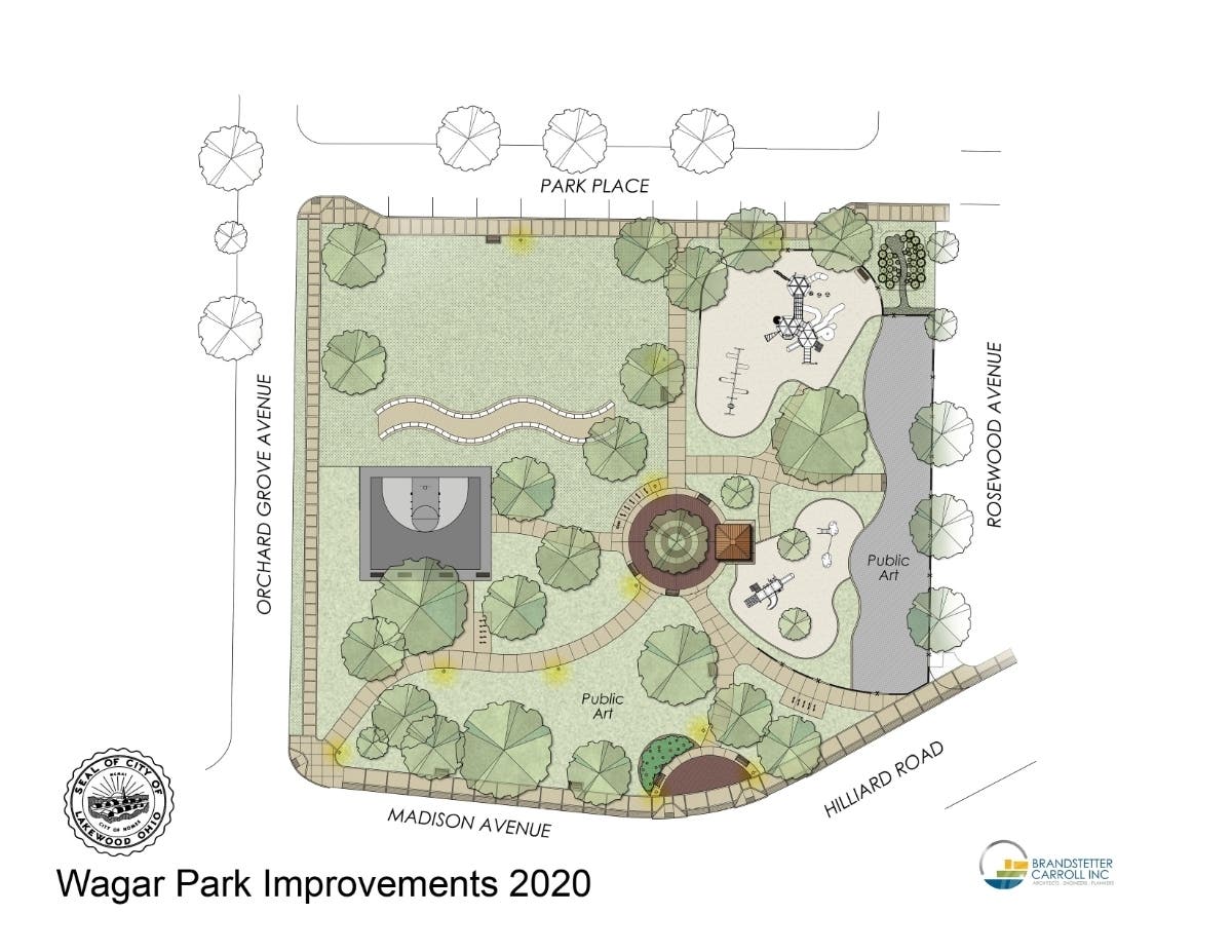 Wagar Park renovations will cost approximately $873,000. Construction should be finished in late 2020 or early 2021. 