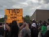 Speakers demanded better policing and immediate change during a peaceful demonstration in Cleveland Heights.