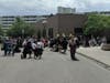 Speakers demanded better policing and immediate change during a peaceful demonstration in Cleveland Heights.