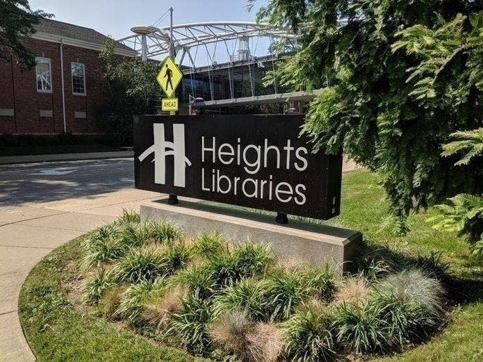 The Heights Libraries have wifi hotspots and online tutoring help for students. 