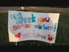  ‘Thank you’ sign from Westview Elementary School students for Avon Lake service workers.