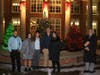 Mike and Delicia Ostrowski were crowned Mr. and Mrs. Westlake at a Tree Lighting ceremony at city hall on Sunday.