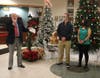 Mike and Delicia Ostrowski were crowned Mr. and Mrs. Westlake at a Tree Lighting ceremony at city hall on Sunday.