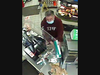 This man is suspected of stealing cigarettes from a gas station in Westlake. 