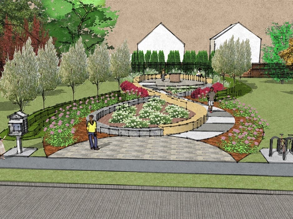 The Garden of 11 Angels is set to open in the fall.