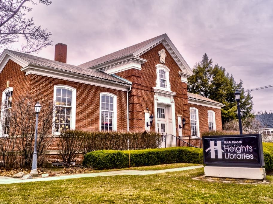 The Heights Libraries expansion of the Noble branch took a step forward this week. 