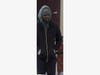 Authorities seek this man in connection with a bank robbery