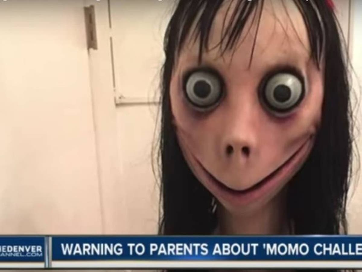 The "Momo Challenge" encouraged children to commit violent acts, even suicide.