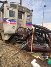 Delco officials are warning drivers of how dangerous ignoring crossing gates and signals at rail road crossings can be.