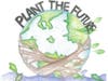 Local elementary students created posted for Newtown's Arbor Day Celebration.