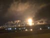 A massive fire broke out after an explosion at a South Philadelphia oil refinery Friday.