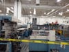 Several mail processing machines at the Philadelphia Processing and Distribution Center in Southwest Philadelphia have been disassembled.