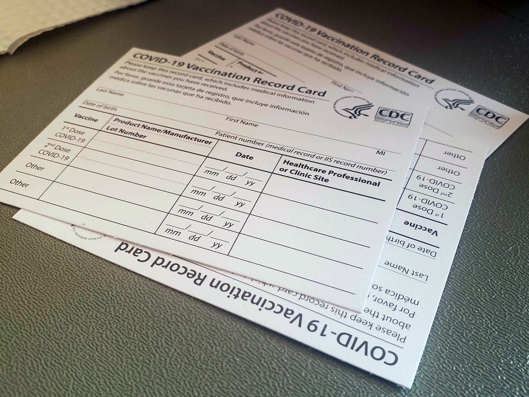 Philadelphia Police are investigating the theft of 5,000 blank COVID vaccine cards from a city hospital.