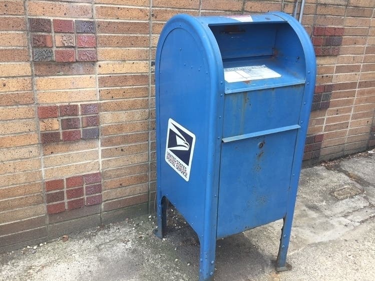 Checks were fraudulently cashed after being stolen from a mailbox outside the Wayne Post Office in January, police said.
