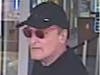 The man seen here is wanted in connection with bank robberies on City Avenue.