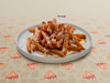 Chickies and Pete's Crabby Sweets are seasoned sweet potato fries served with sides of warm cinnamon-maple sauce and cheese sauce.