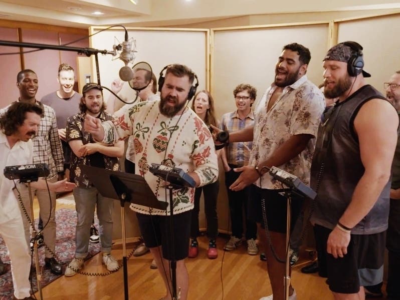 According to Billboard, the charity album "Philly Special Christmas" has broken into the top tiers of album charts.