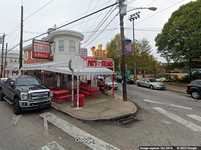 A man and woman were convicted of crimes related to a fatal shooting outside the popular cheesesteak shop in July 2021.