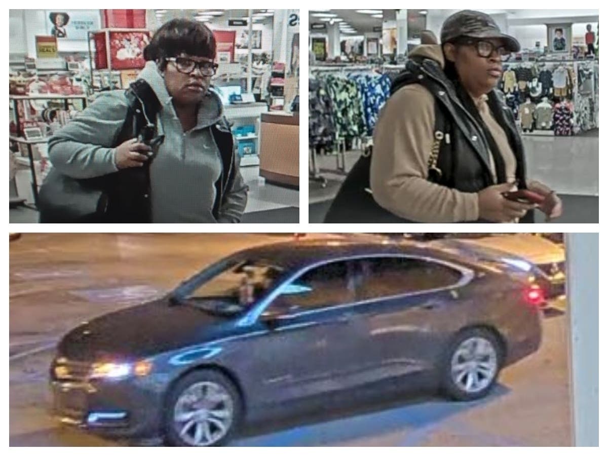Police said the woman seen here is sought in connection with two thefts from the Havertown Kohl's.