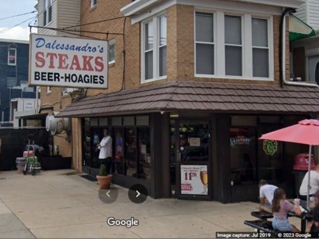 Dalessandro's is one of 16 cheesesteak spots in Philly featured on the Inquirer's cheesesteak bracket.