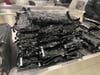 Seventy-two pounds of cannabis were found in two bags heading to Ireland Monday.