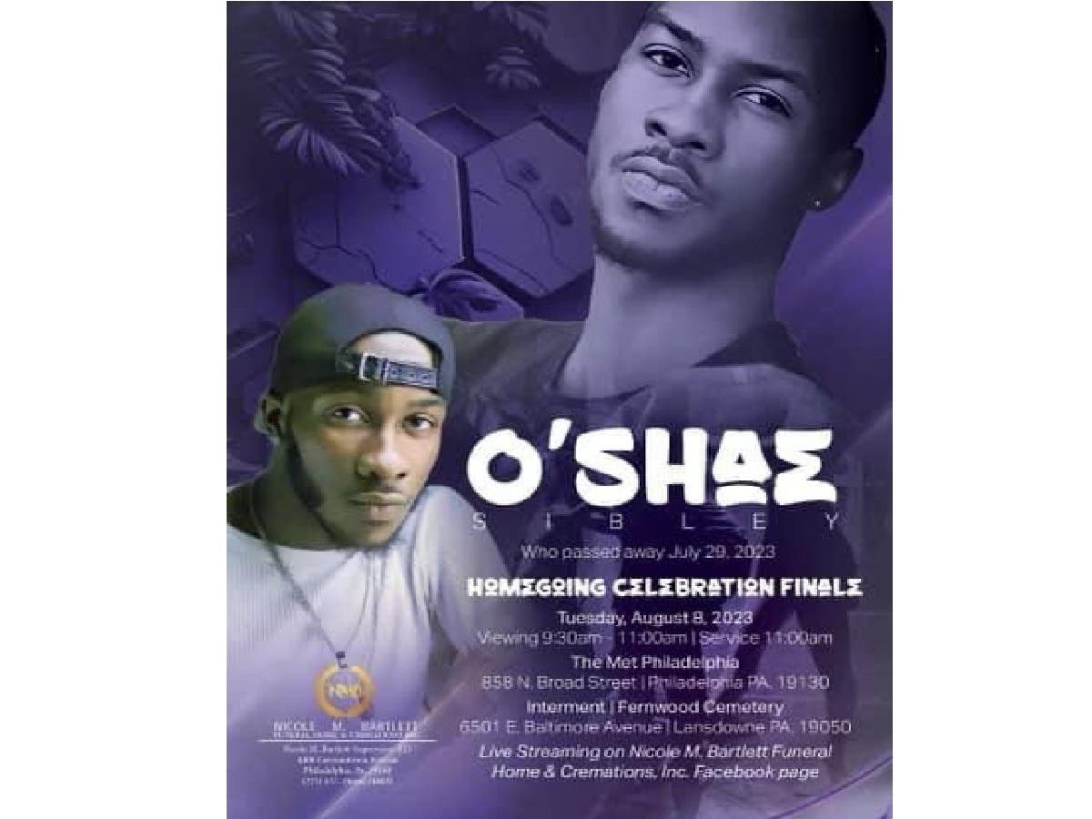 O'shea Sibley, 28, of Philadelphia, was stabbed to death Saturday, July 29 in Brooklyn.