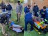 U.S. Marshals Service and Philadelphia Police took Dayron Burney-Thorn into custody Monday morning in Philadelphia.