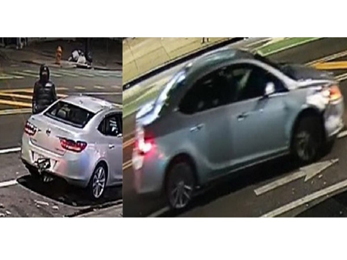 Philadelphia Police said the vehicle seen here was stolen with a sleeping woman inside it early Monday in Kensington.