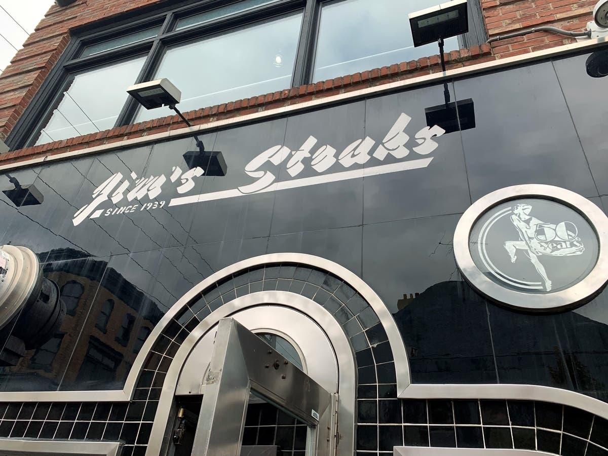 Jim's Steaks on South Street is planning to reopen in May after a July 2022 fire closed the business.