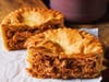 Maui BBQ Pie — Tender roast pork in Hawaiian barbecue sauce and baked in our signature pie crust. Pick up a pie at Aussie Meat Pies by G’day Gourmet in Section 111.