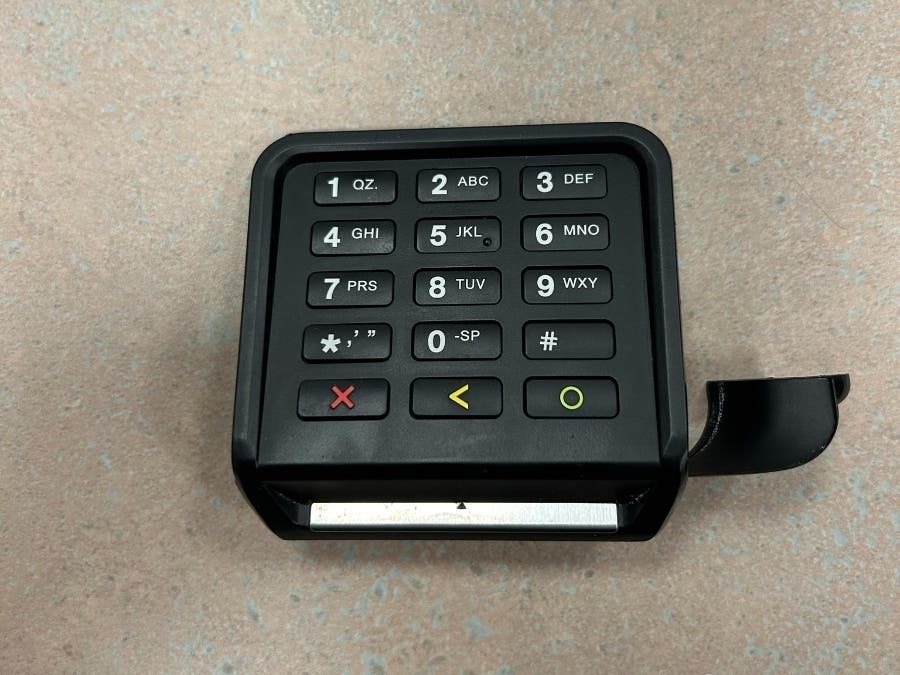 Police in Collegeville said the card skimming device seen here was found at a Main Street Royal Farms locations.