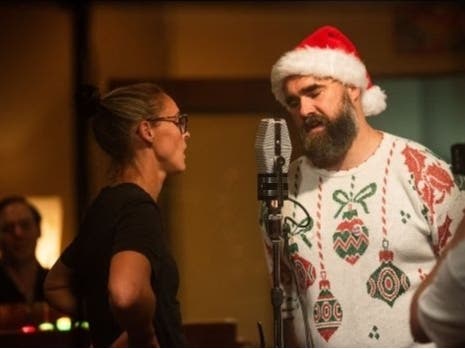 Kylie Kelce and Jason Kelce teamed up for a duet on a new original song titled Little Loud Town" for the new holiday benefit album.