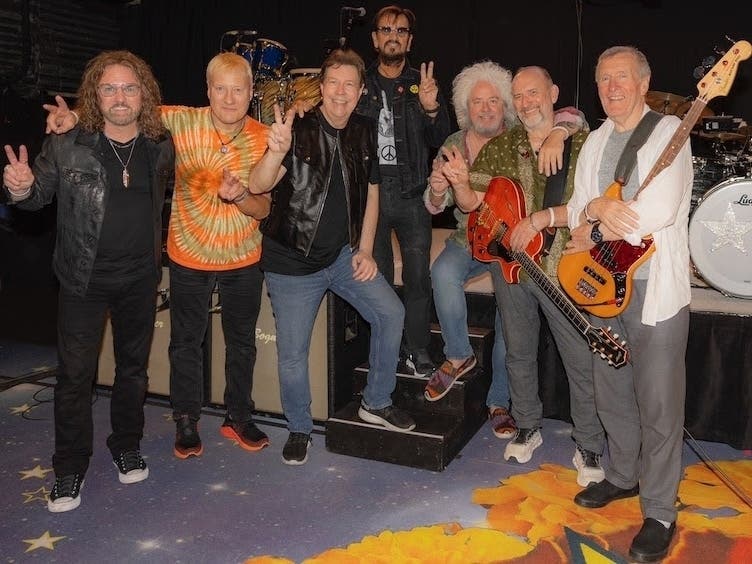 Ringo Starr's All Starr Band lineup remains the same, featuring Steve Lukather, Colin Hay, Warren Ham, Hamish Stuart, Gregg Bissonette, as well as Buck Johnson on keyboards.