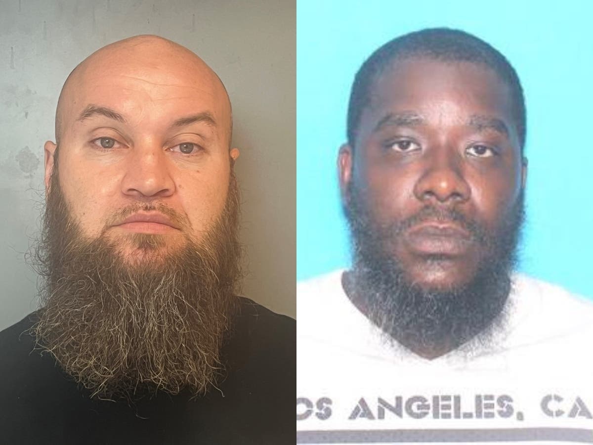 Left is Charles Fulforth, 41, of Jenkintown, who was apprehended Thursday in Abington Township in connection with Sunday's deadly home invasion on the Main Line. Right is Kelvin Roberts, 42, of Philadelphia, who is still at large.