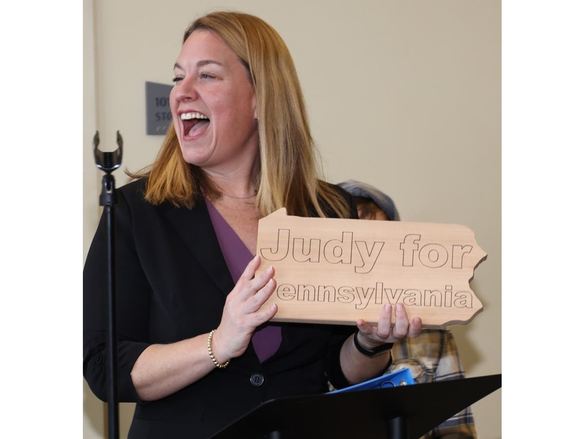 Judy Trombetta secured 84 percent of the vote from Delaware County Democratic Committee members who participated in the party's endorsement convention.