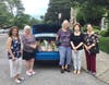 Club members (l to r) Zsuzsanna Baan-Jonas, Carolyn Gallaher, Dorothy Rainier, Georgia Jesse, and Sheelah Mohan.
