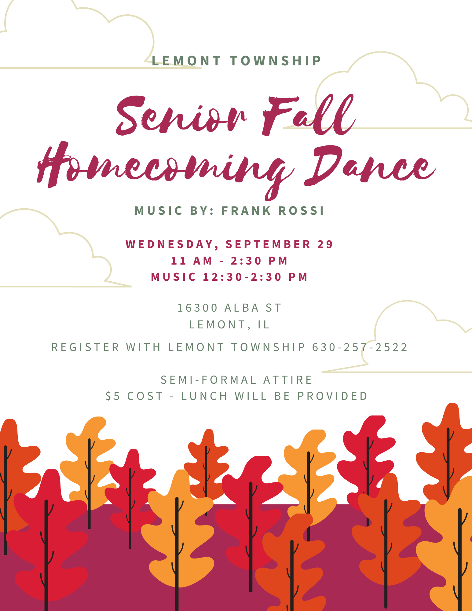 Lemont Township Senior Homecoming Dance! Lemont Township Senior Homecoming Dance!