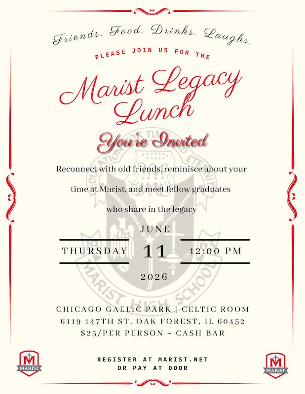 Marist High School Legacy Lunch