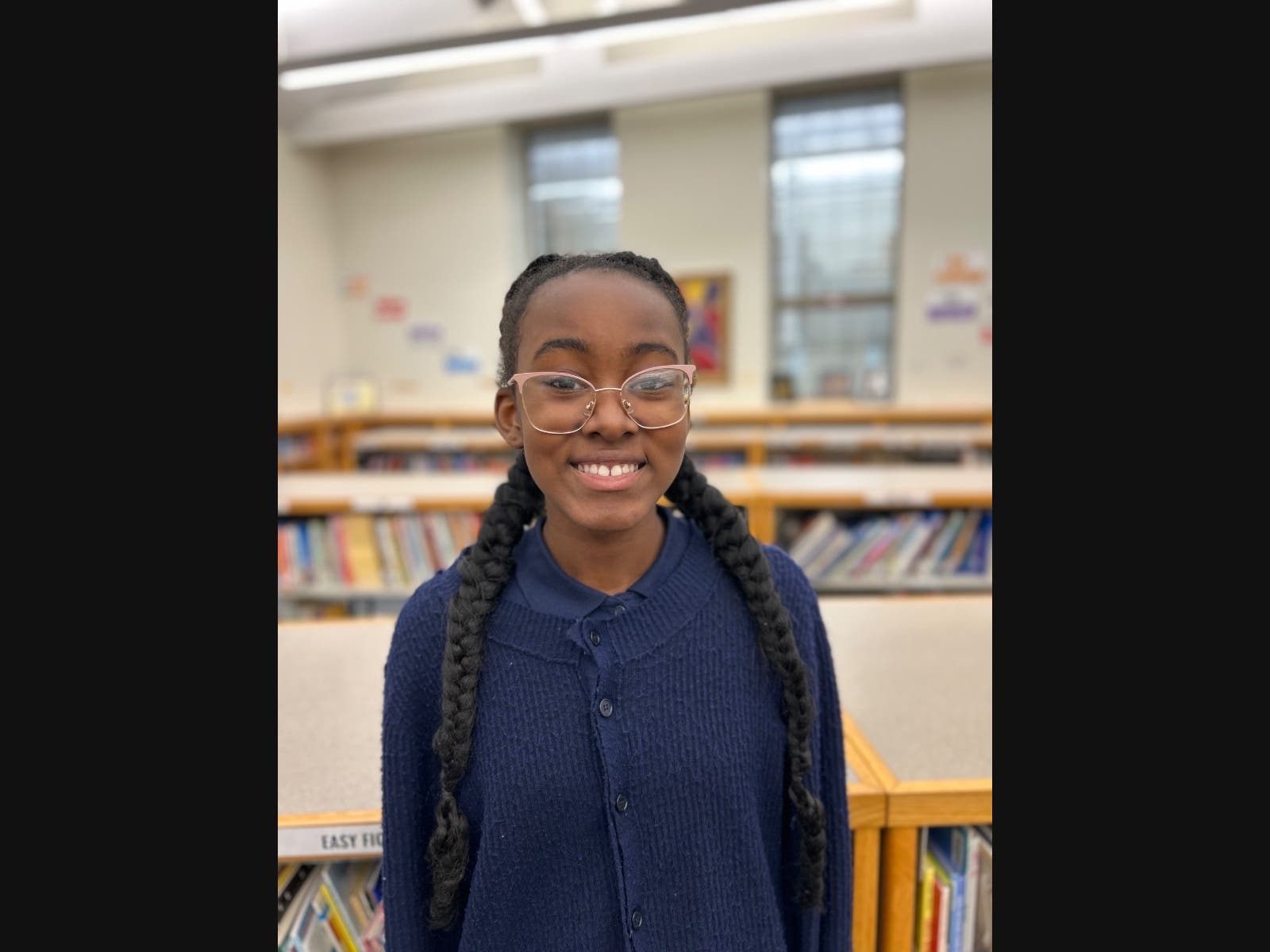 Alana Clark is in eighth grade at Glenwood Academy.