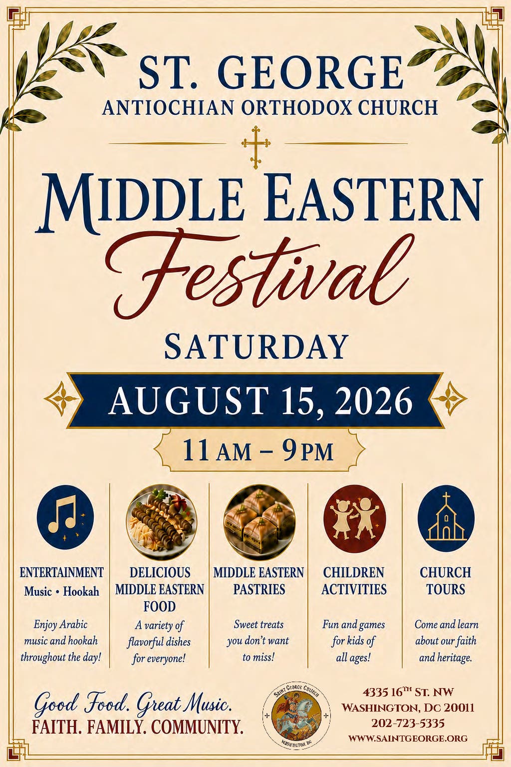 Saint George Church Annual Middle Eastern Festival