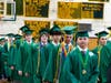 Graduates processing in for their graduation