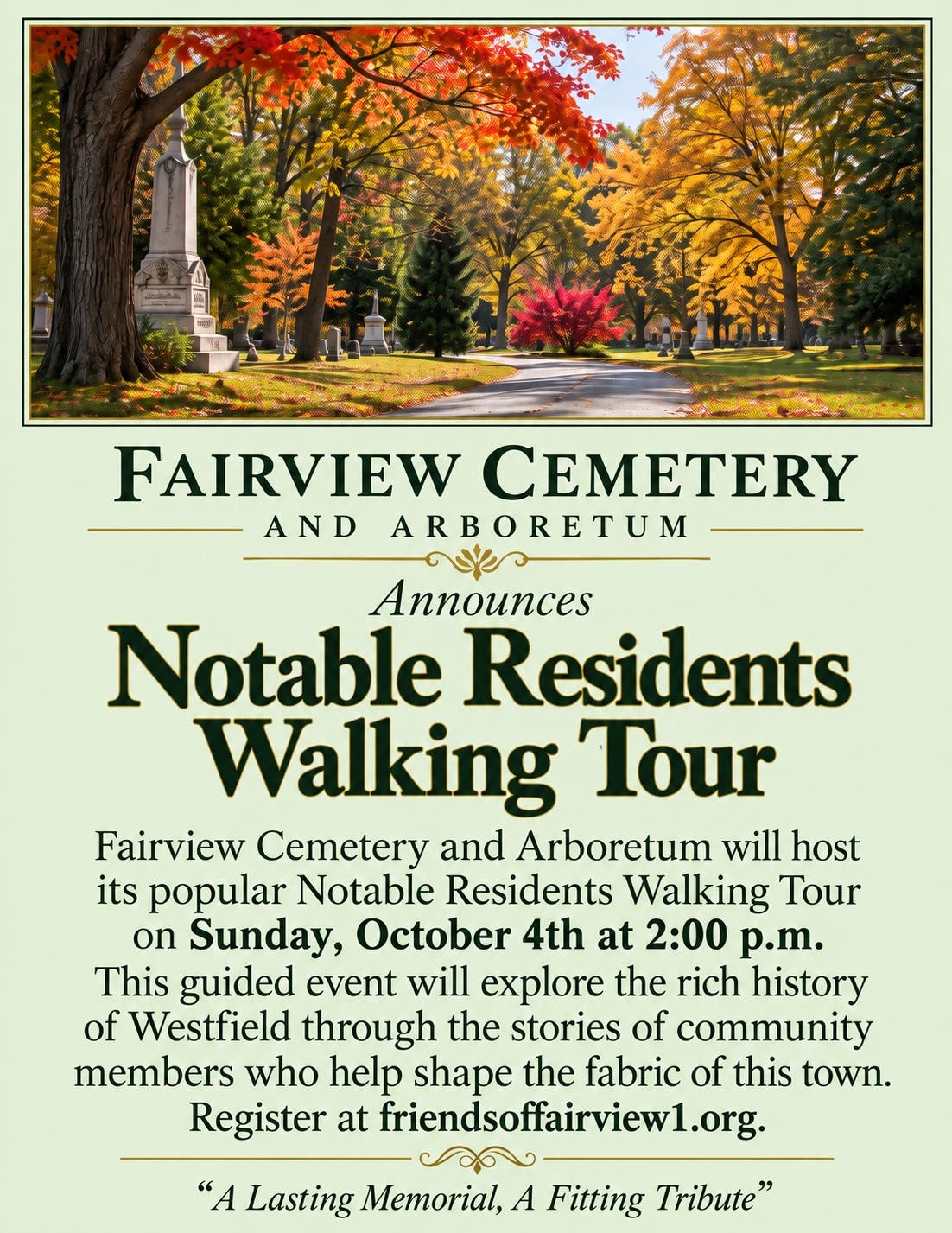 Notable Residents Walking Tour
