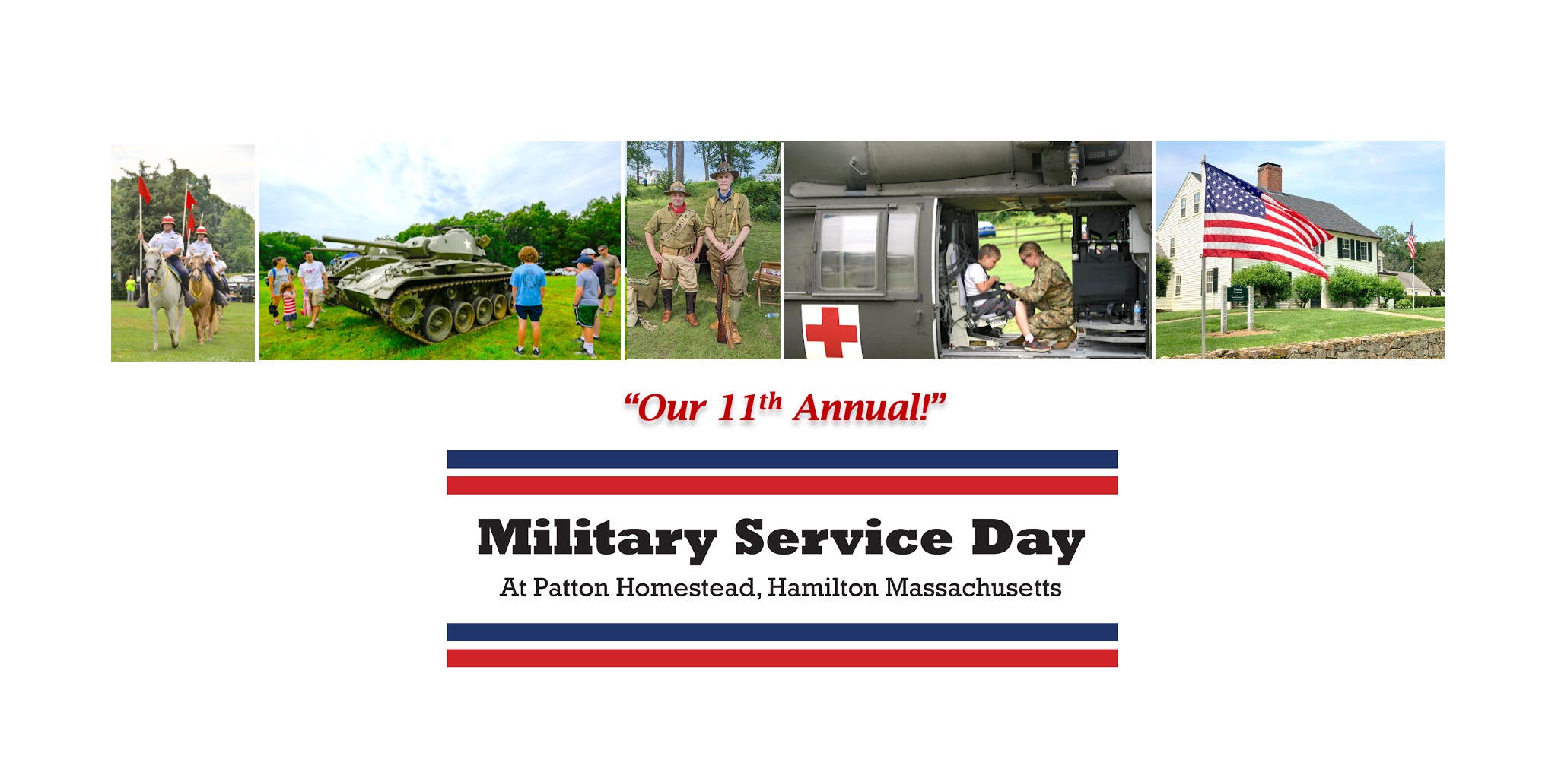 The 11th Annual Military Service Day at the Historic Patton Homestead