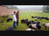 "Magnificent Beast" co-director and producer Tess Gerritsen travels the world to tell the history of the pig, seen here on a visit to pig keeper Ian Maccallan in England to discover how these intelligent animals can be raised.