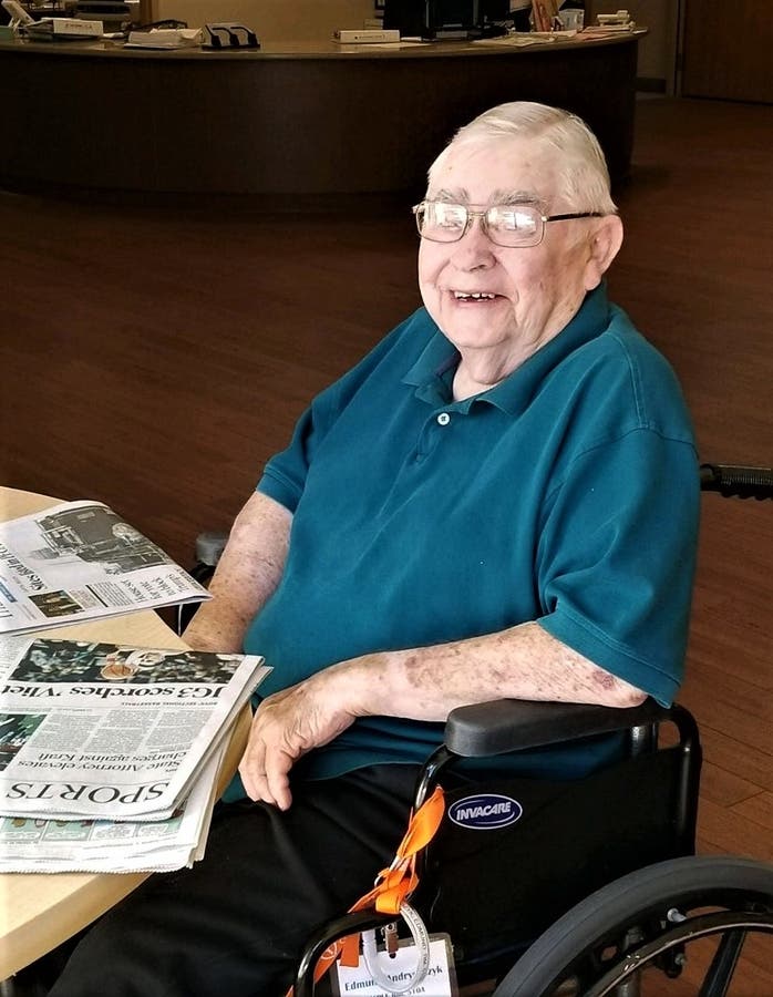 Ed Andryszczyk in February 2019