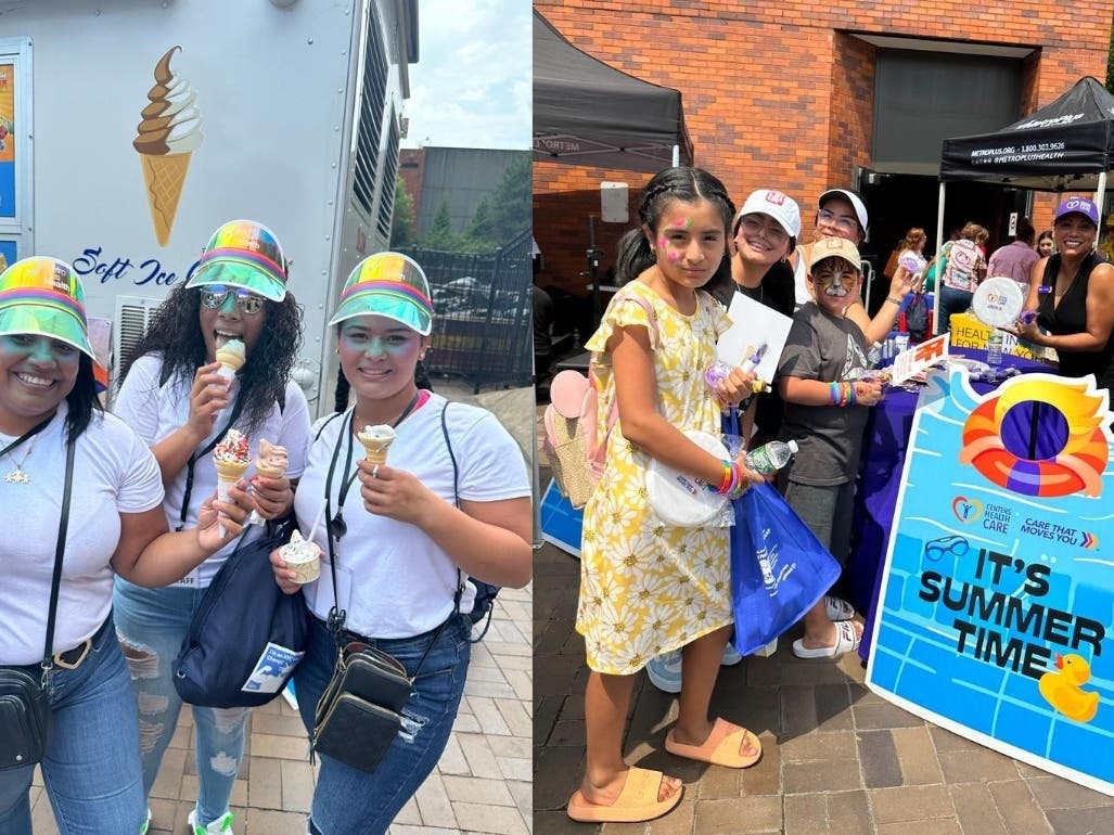 Lincoln Hospital Staff and Neighborhood Kids Enjoy a Hot Summer Day With Free Ice Cream