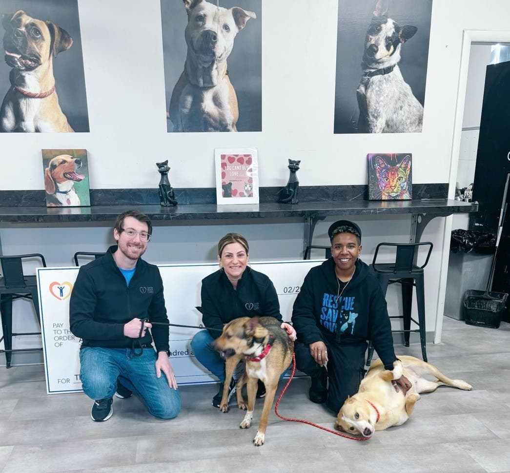 Centers Health Care Donates $2,700 to the Animal Adoption Ctr of NJ |  Gloucester Township, NJ Patch