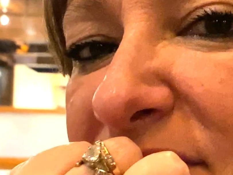 Hava, enjoying a Hibachi night out with the family, June 2022.