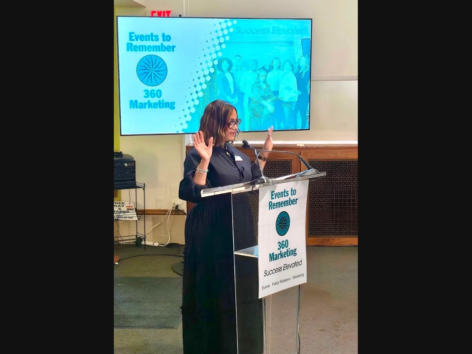 "Events to Remember 360 Marketing" CEO and Founder Chereese Jervis-Hill Proudly Thanks Her Clients While Exciting Them Moving Into the Future.